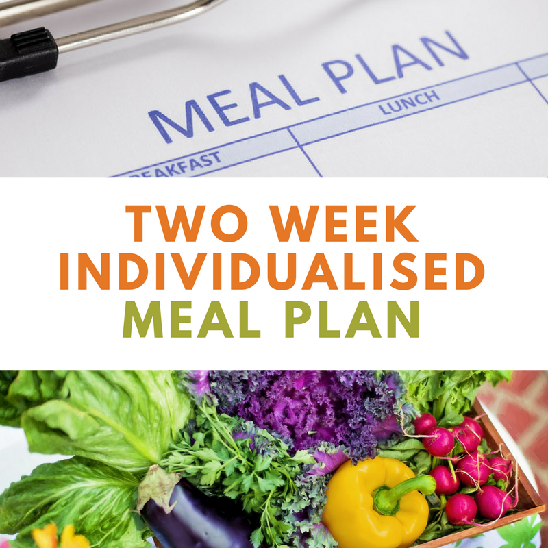 2 Week Individualised Meal Plan | Wellness Path