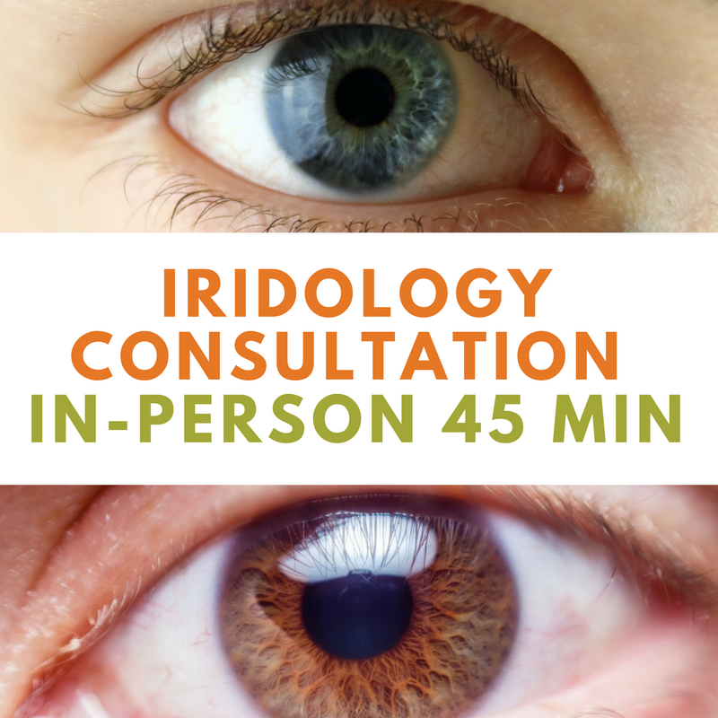 Iridology Full Consult 45min | Wellness Path