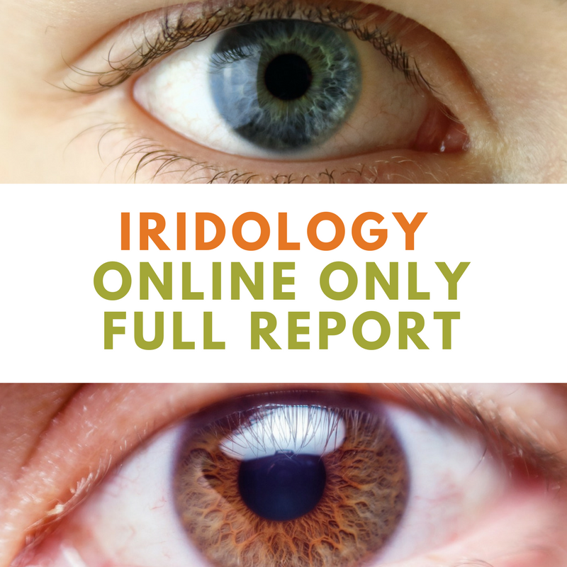 Iridology Online Only Report | Wellness Path
